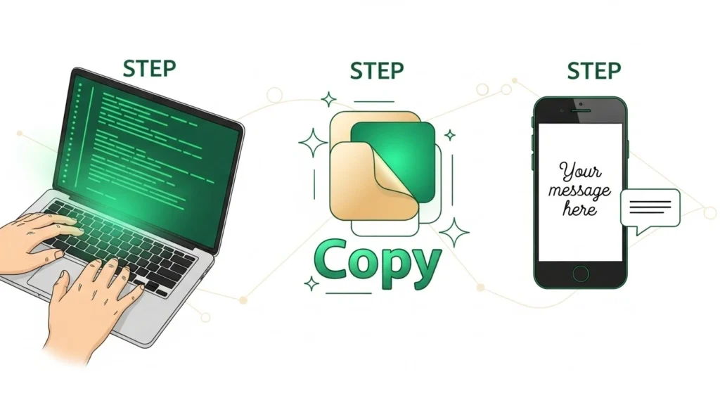 Cómo usar el generador de letras cursivas paso a paso